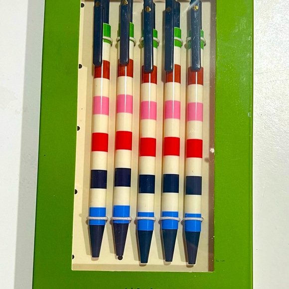 Kate Spade Stationary Set- Writing Pad, Notebook, Pens - Picture 6 of 9